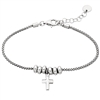 sterling silver grace cross bracelet