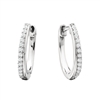 10k white gold sweeties diamond hoop earrings