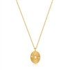 Ania Haie rising star gold scattered stars Kyoto opal disc necklace