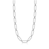 Ania Haie link up silver cable connect chunky chain necklace