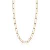 Ania Haie link up gold paperclip chunky chain necklace