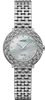 ladies seiko diamonds stainless steel mother of pearl watch SUP373