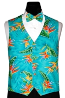 Heliconia Vest & Bow