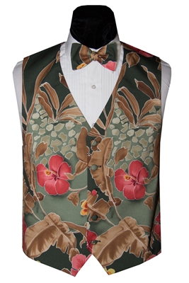 Tropical Paradise Vest & Bow