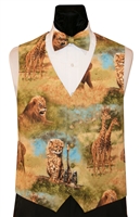 Animal Study Vest & Bow