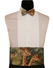 "Nature Study" Giraffe Cummerbund & Bow