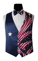 Lone Star Patriotic Vest & Bow