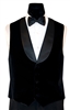 Formal Velvet Vest & Bow