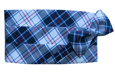 WBR Plaid Cummerbund & Bow Set