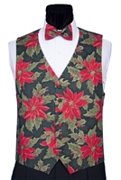 Poinsettia Vest & Bow