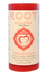 <!070>Chakra - Root 3X6 Pillar