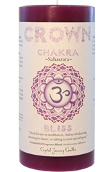 <!010>Chakra - Crown 3X6 Pillar