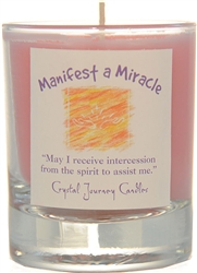 Herbal Magic Filled Votive Holders - Manifest a Miracle