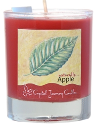 Soy Filled Votive Holders -Apple