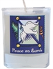 Soy Filled Votive Holders - Dove/Evergreen Icicles scent