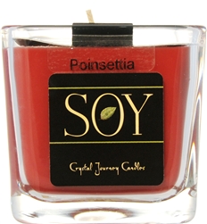 Soy Jar Candles - Poinsettia