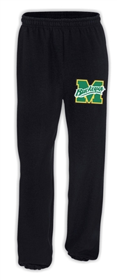 Miles Mac Buckeyes M Closed Bottom Gildan Sweats