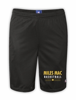 Miles Mac Basketball Embroidered Champion Shorts