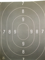 NRA Official Pistol Target  B-18 - Box of 200