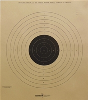 NRA Official Pistol Target  B-19 - Box of 250