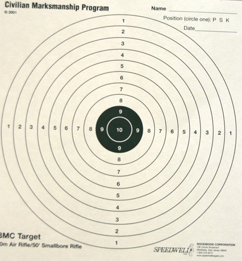 Basic Marksmanship Course 10 Meter Air Rifle/50 Smallbore Rifle - Box of 1000