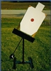 Swinging Pendulum Steel Target Stand - Paper or Cardboard - Dual Post