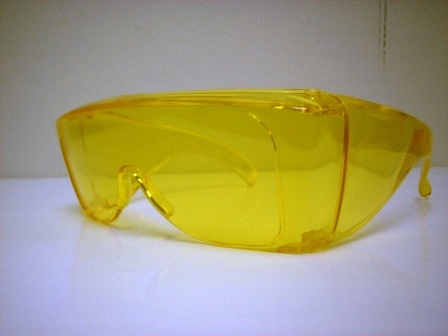 GLACY Shooting Glasses - Polycarbonate Yellow - EA