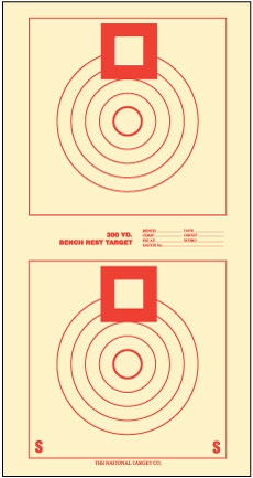 IBSB/3 - Benchrest 300-Yd-Target - Box of 100