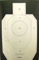 Official IDPA Practice Paper Targets - Box of 100