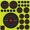 Sight-Loc Multiple Bulls-eye Target - High Visibility Hit Recognition - Box of 100