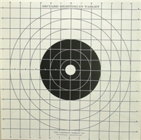 ST3 Sight-in Grid Target - 100 Yd Black - Box of 500