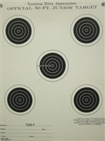Official NRA TQ-1 5 Junior Rifle Target - Box of 1000