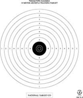 TQ-18 NRA Official Air Rifle Target - Box of 1000