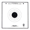 Official NRA TQ-6 - 25 Ft Slow Fire Pistol Target - Box of 1000