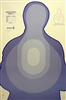 TSR-I DHS Blue Silhouette Target -  Box of 500