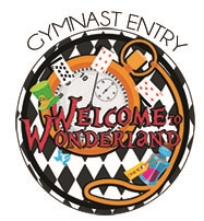 Gymnast Entry Fee - Achievement; Xcel  : Welcome to Wonderland