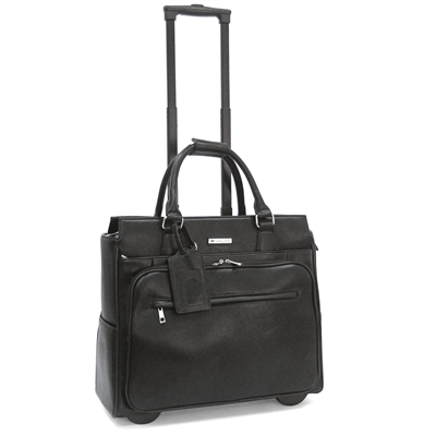 Cabrelli Piper Pebble Laptop Rollerbrief in Black