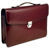 Jack Georges Elements Slim Briefcase in Burgundy