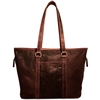 Jack Georges Voyager Shopper Tote in Brown