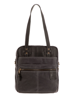 Will Adventure Onward Tote Charcoal