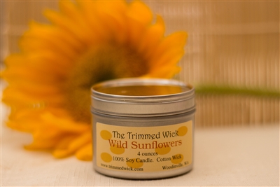 Wild Sunflowers 4 oz Tin