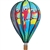 5 O'clock Parrott on this Premier Kite 22" Hot Air Balloon Garden Spinner.