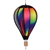 Wavy Gradient 18" Hot Air Balloon Garden Spinner that spins in a gentle breeze.