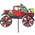 Old Time Christmas Truck Garden Spinner with wheels that spin in a gentle breeze. All hardware included.