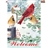 Snow Flurry Cardinals on a Premier Kites house flag.