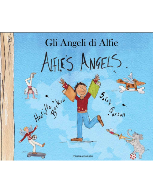 Alfie's Angels - Bilingual Children's Book in Arabic, Chinese, French, German. Portuguese, Russian, Spanish and many other languages. Inspiring story for diverse classrooms.