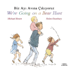 We're Going on a Bear Hunt - Bilingual Children's Book in Albanian, Bengali, Portuguese, Urdu, Vietnamese, and many other languages.  Foreign language teaching resource.