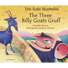 The Three Billy Goats Gruff - Bilingual Children's Book in Albanian, Bengali, French, German, Romanian, Spanish, and many more languages. Multicultural story for diverse classrooms