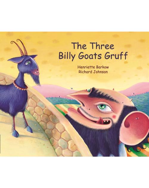 The Three Billy Goats Gruff - Bilingual Children's Book in Albanian, Bengali, French, German, Romanian, Spanish, and many more languages. Multicultural story for diverse classrooms