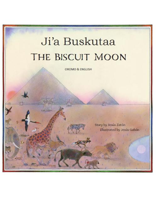 The Biscuit Moon - Bilingual Multicultural Children's Book explores cooperation, scarcity, sharing resources, climate change. Inspiring story for diverse classrooms.